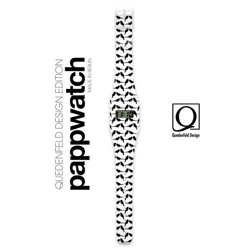 Papír karóra - BLACK SPARROW - Pappwatch