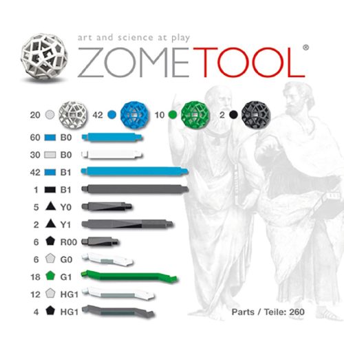 Tudományos modellező készlet - Platoni Testek - Plato’s Solids