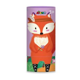   Rókás 3 az-1-ben zsírkréta készlet kiszínezhető poszterrel, 12 db-os Avenir