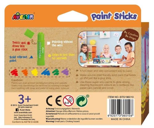 Festő stift 6 db-os Avenir