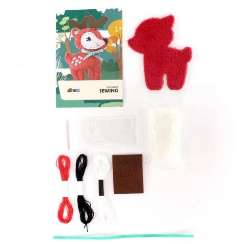 Varrható plüss kulcstartó Szarvas Avenir