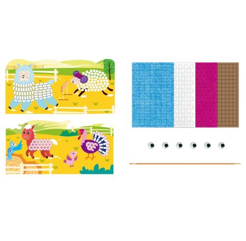 Mozaikkép készítés A farm állatai Avenir