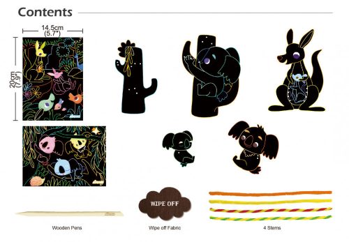 Képkarctechnika, Fuzzy koalák és kenguruk Avenir