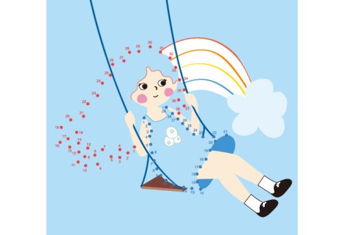 Divattervező könyv fejlesztő feladatokkal, 6 db színes ceruzával Avenir