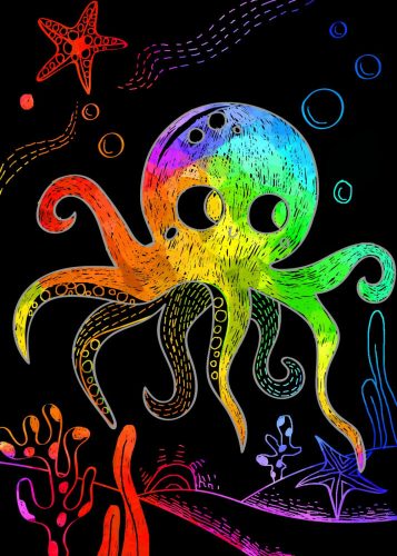 Mini karckép könyv A tenger alatt Avenir