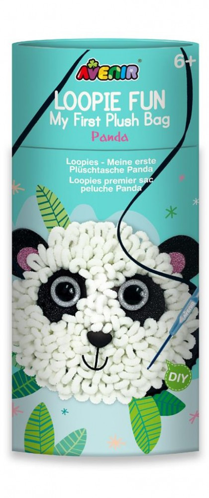 Táska készítés varrással és horgolással, Panda Avenir - Kreatív szett