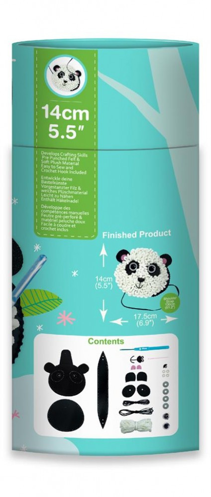 Panda Avenir táska készítő szett - Könnyen követhető útmutató