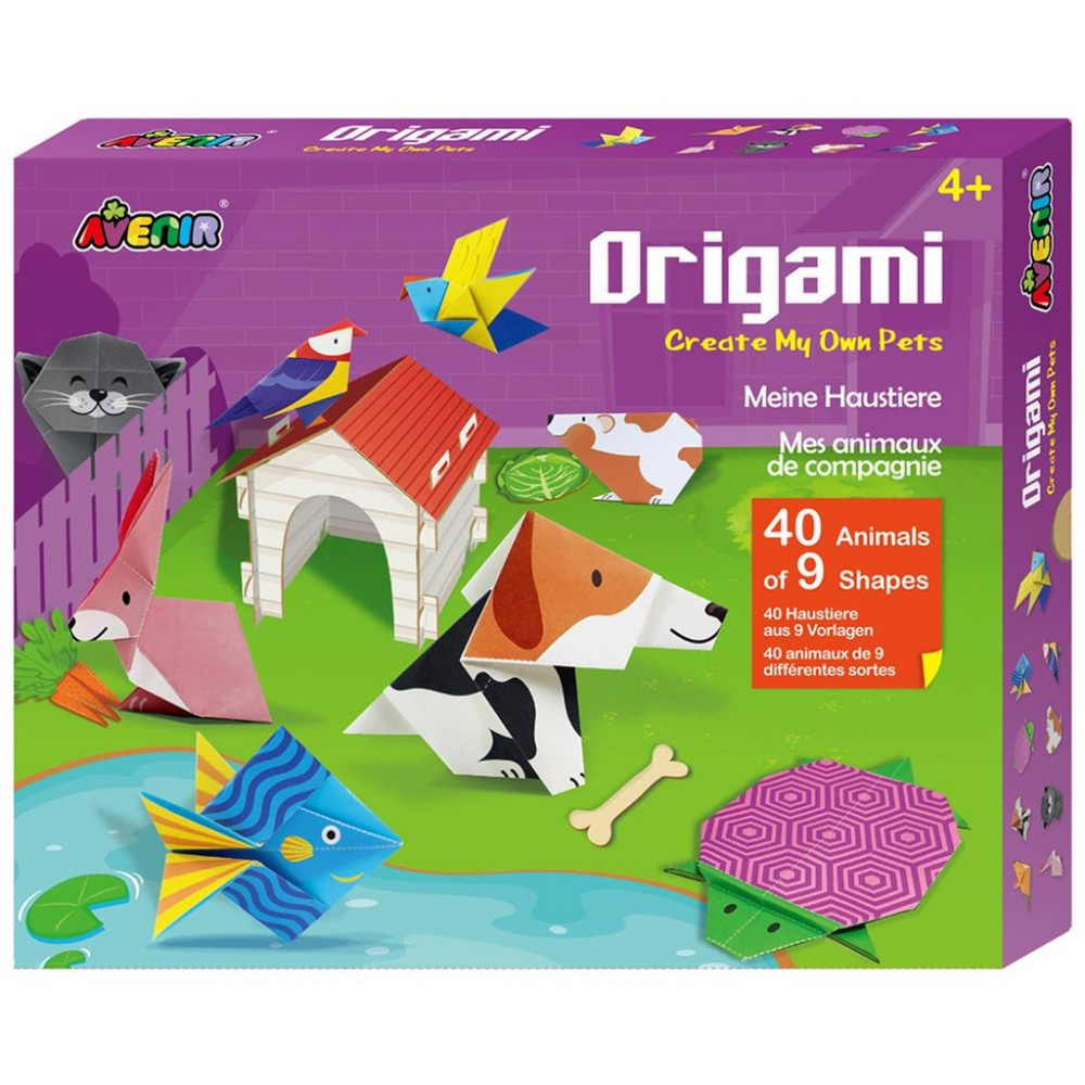 Origami állatok, Kis kedvencek Avenir - EDU-AvenirCH211786