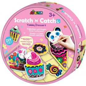   2 az 1-ben karckép készítő és horgász játék, Finomságok Avenir