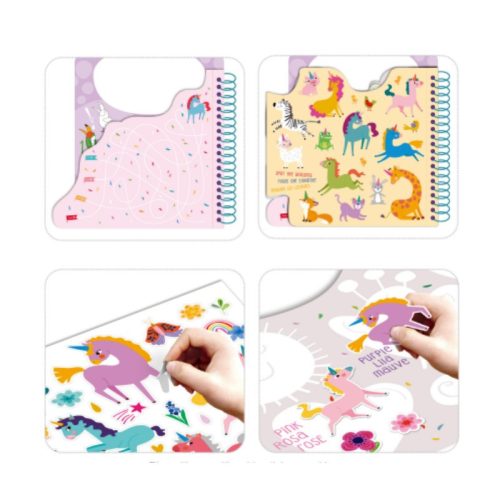 Mágikus vízzel festő könyv, Unikornisok Avenir