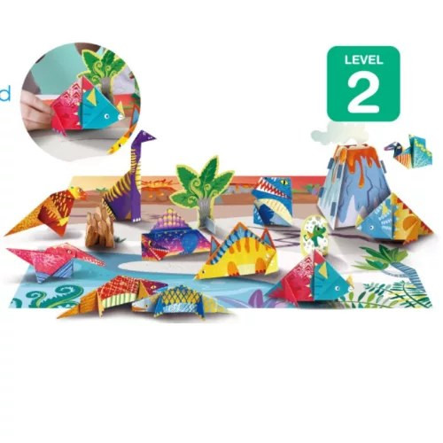 Avenir Origami készlet dinoszauruszokkal gyerekeknek – fő kép