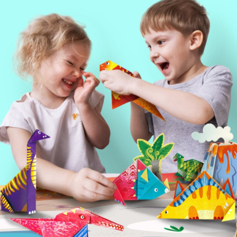 Avenir origami dinoszauruszok