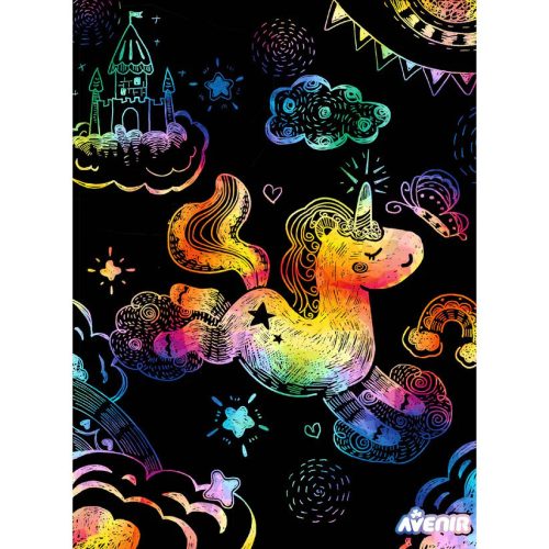 Karckép készítés stencillel, Unikornis Avenir