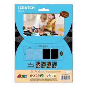 Karckép készítés stencillel, Világűr Avenir