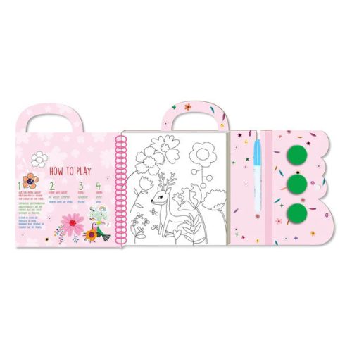 Mágikus vízzel festő könyv, Fantázia kert Avenir