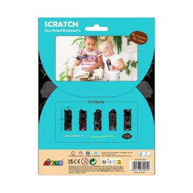   Karckép könyvjelző készítő készlet, Tengeri állatok Avenir