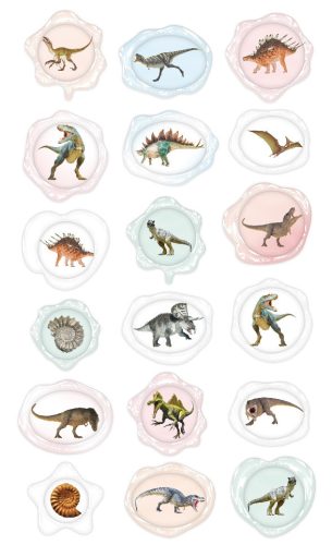 Viaszpecsét matricák, Dinoszauruszok Avenir