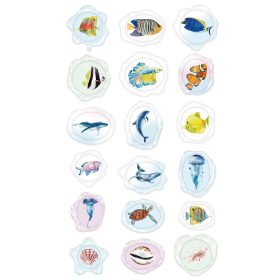 Viaszpecsét matricák, Tengeri állatok Avenir