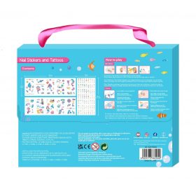 Tetováló és körömmatrica készlet, Sellők Avenir