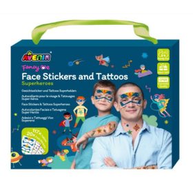 Arcmatrica és tetováló készlet, Szuperhősök Avenir