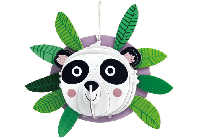 3D Dekorációs Puzzle Panda Avenir - Alkatrészek