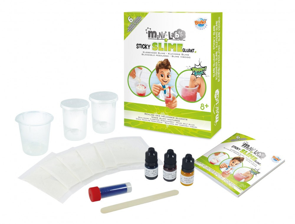 Mini Lab, Slime készítés BUKI - slime készítés közben