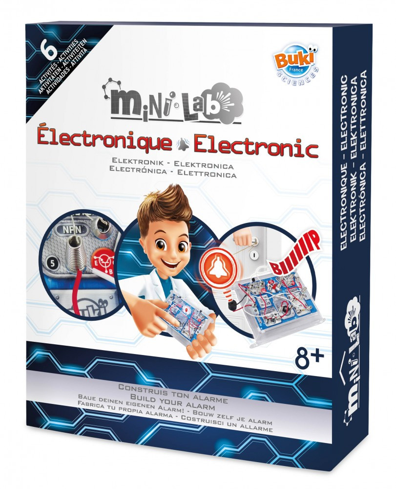 Mini Lab Elektronika BUKI - Tudományos kísérletező készlet
