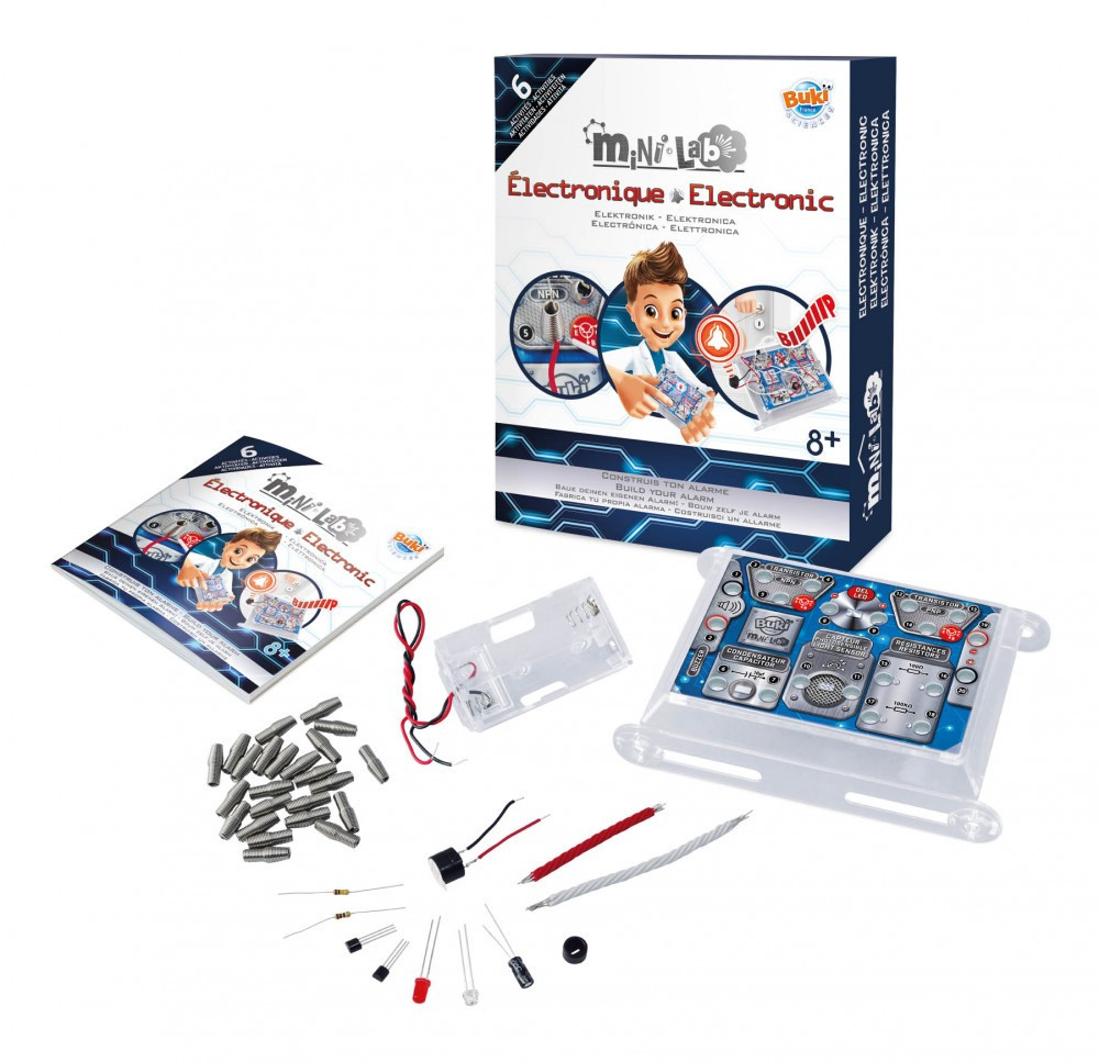 Mini Lab Elektronika BUKI - Kreatív elektronikai kísérletek gyerekeknek