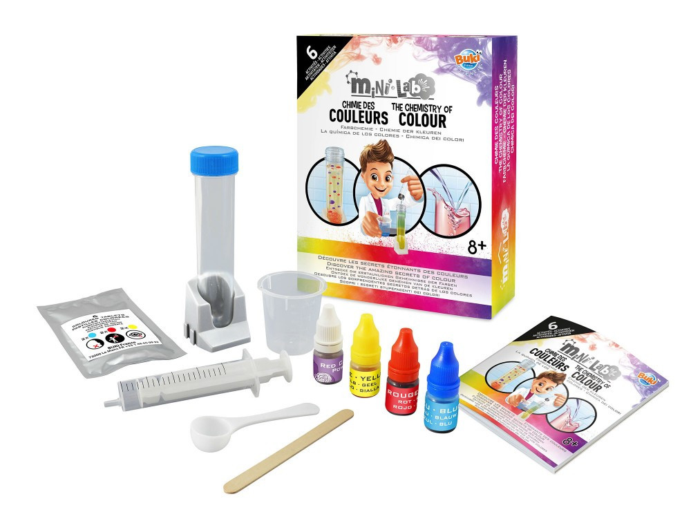 Mini Lab, Színek kémiája BUKI kísérletezés közben