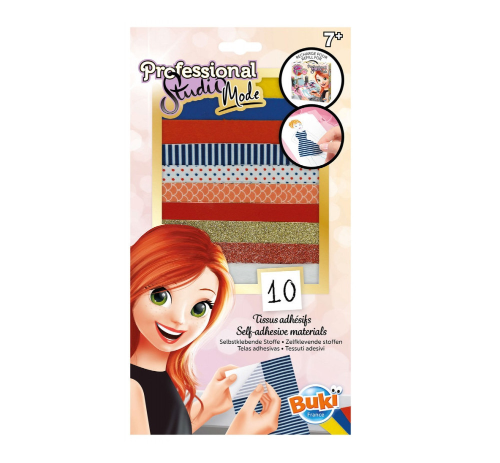 Professzionális studio divat, Öntapadós szövet matrica, Tenger BUKI - EDU-BUKI5415