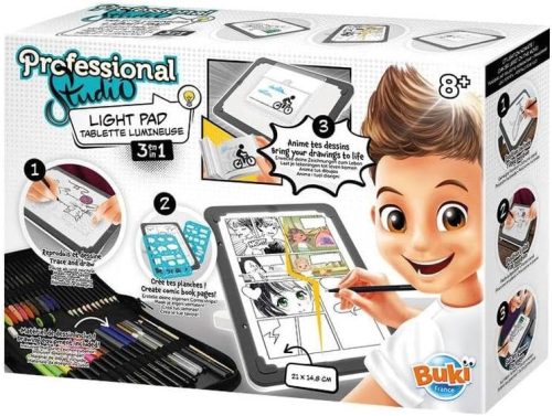Professzionális Stúdió, 3 az 1-ben világító rajztábla BUKI