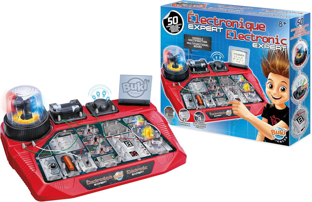 BUKI elektronikai készlet használat közben