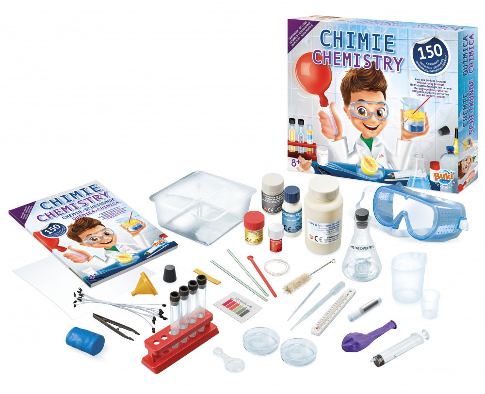 Kémiai labor 150 kísérlettel BUKI alternatív kép 1