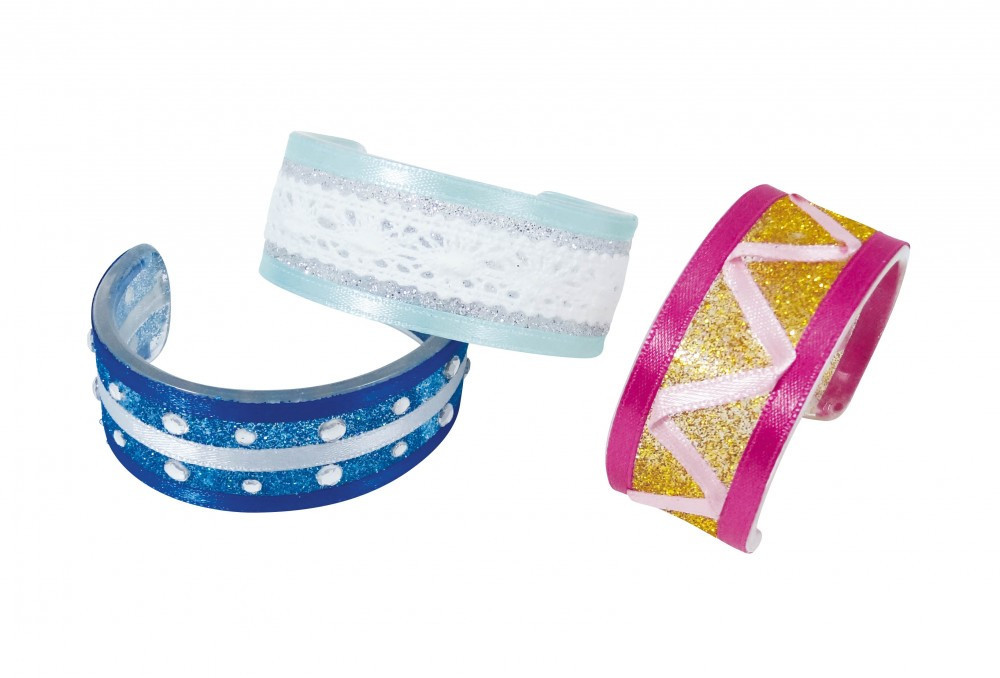 Csillogó karkötő készítő BUKI - Kész karkötők