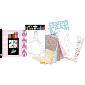 Divattervező füzet - Hercegnős ruhák BUKI