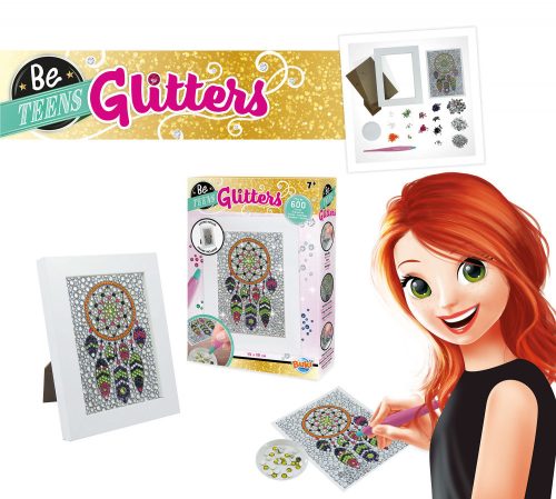 Strasszkép készítő fa képkerettel-Álomfogó BUKI