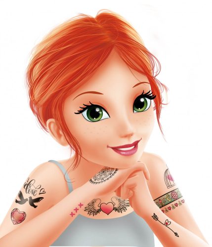 Lemosható tetoválás  Színes BUKI