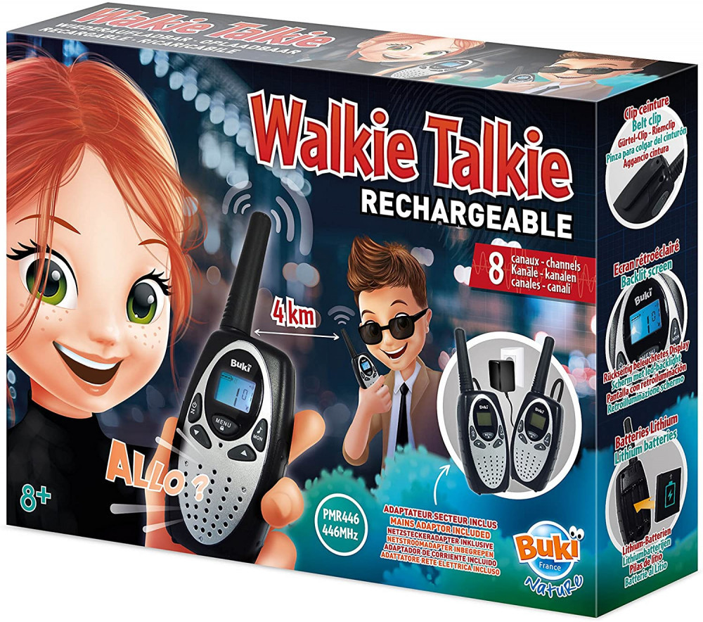Walkie Talkie tölthető akkumulátorral BUKI fő kép