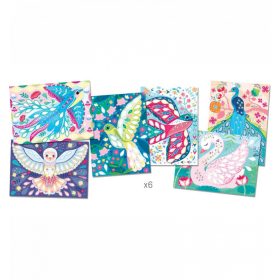 Kreatív készlet-Csillogó madarak CreaLign