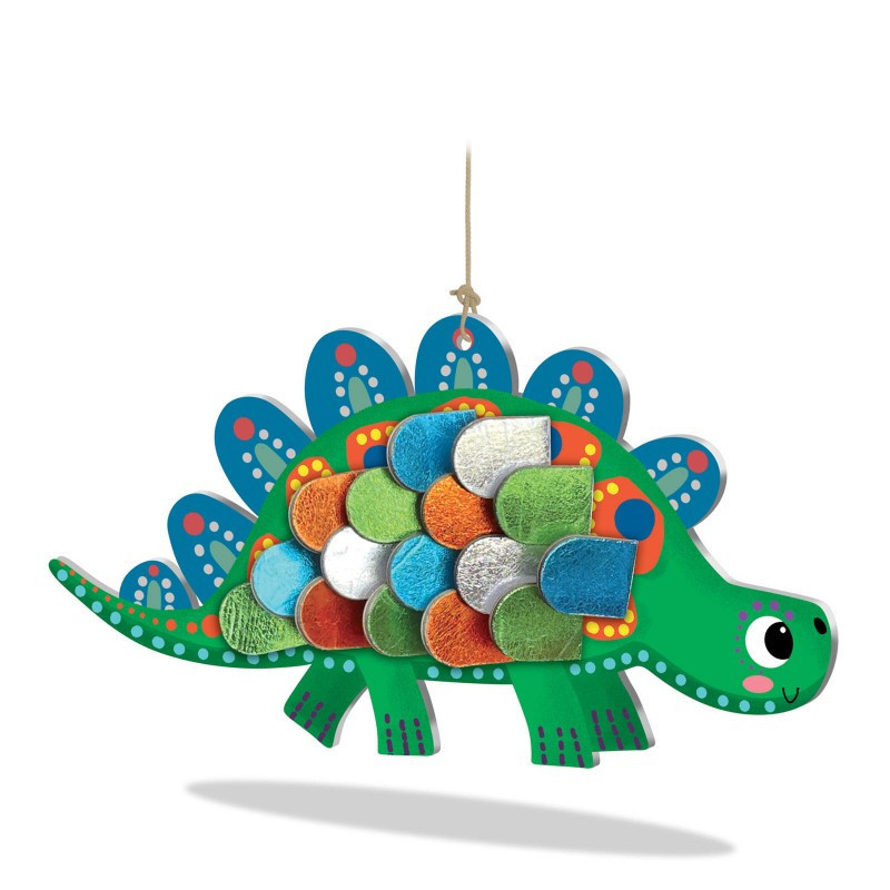 Fényes pikkelyek kreatív készlet, Dinoszauruszok CreaLign részletei