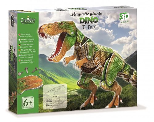 Óriás T-Rex figura készítő kreatív készlet CreaLign