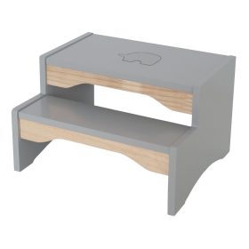 Fa lépcsős ülőke, ezüsszürke Jabadabado