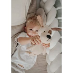 Puha plüss ajándékdobozban, kutyus Jabadabado