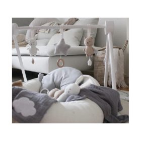 Babatornáztató fából,  fehér Jabadabado