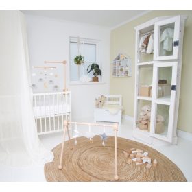 Kiságyforgó elefántos ezüst Jabadabado