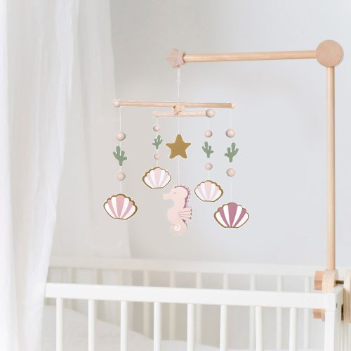 Ágyforgó: Csikóhal, pasztell lila Jabadabado