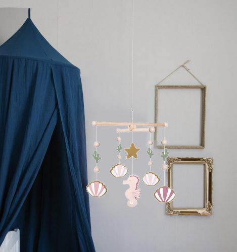 Ágyforgó: Csikóhal, pasztell lila Jabadabado