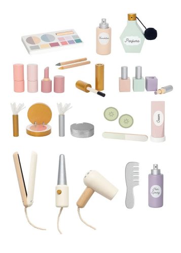 Szépségszalon szerepjáték fából Jabadabado