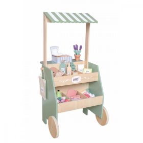 Piaci stand fából 28 kiegészítővel Jabadabado