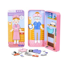 Mágneses puzzle játék, Kórház MierEdu